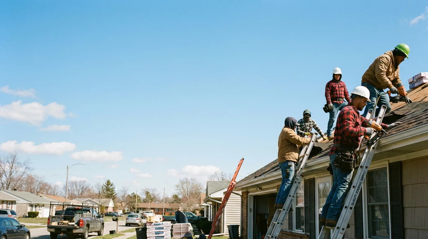 Roofing in Kansas near me